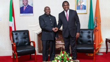 hh and burundi President