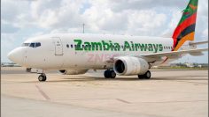 ZAMBIA AIRWAYS PLANE