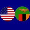 US ZAMBIA FLAGS