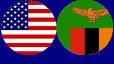 US ZAMBIA FLAGS