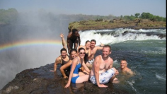 tourists zambia